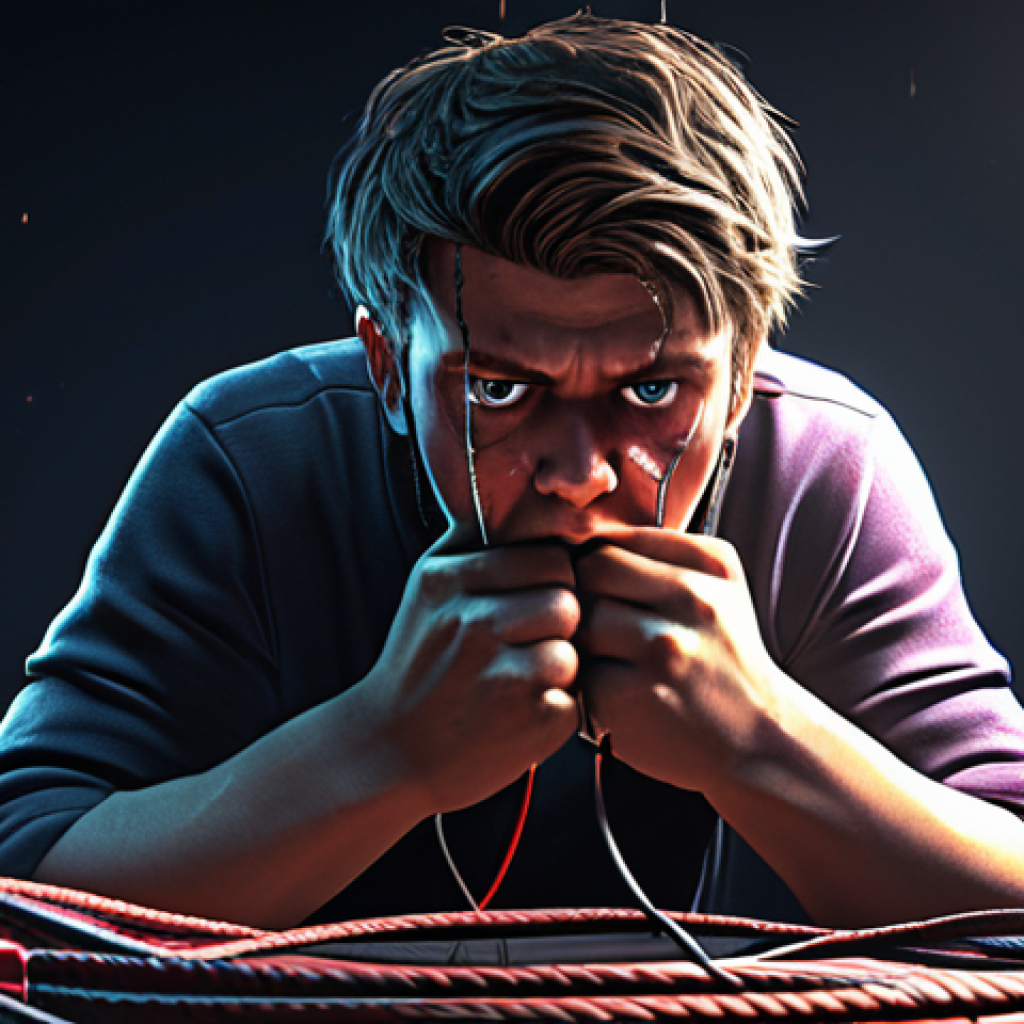 **

"Frustrated Valorant player facing connection issues, high ping symbol, broken internet cable, digital art, dramatic lighting."

**