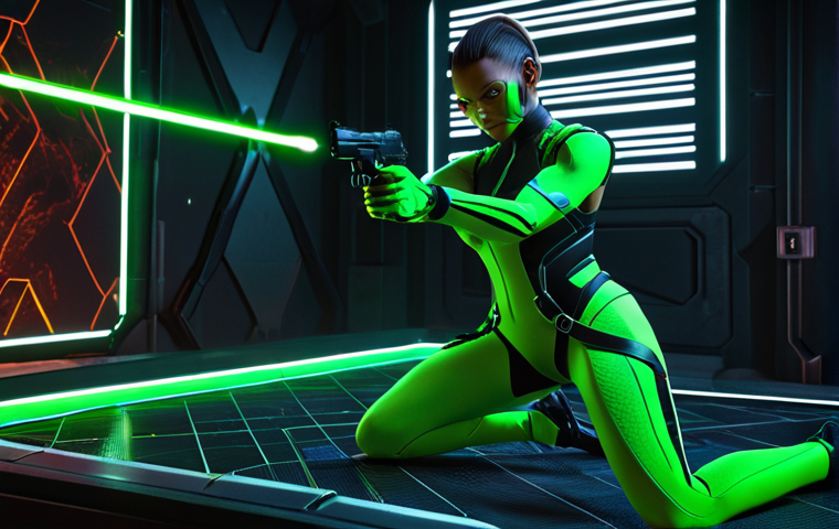 **Prompt:** Viper, Valorant agent, using toxic screen ability on Bind map, dynamic action pose, neon green and dark colors, cinematic lighting, high detail.