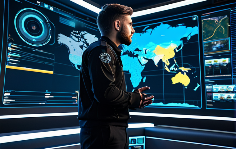 A professional male esports strategist, fully clothed in a modest, dark professional uniform, stands in a brightly lit, futuristic strategy room. He is intently looking at a large holographic projection of a detailed tactical map from a popular competitive shooter game, highlighting key routes and power positions. The room features sleek, modern design elements with subtle ambient lighting. safe for work, appropriate content, fully clothed, professional, perfect anatomy, correct proportions, natural pose, well-formed hands, proper finger count, natural body proportions, professional photography, high quality.