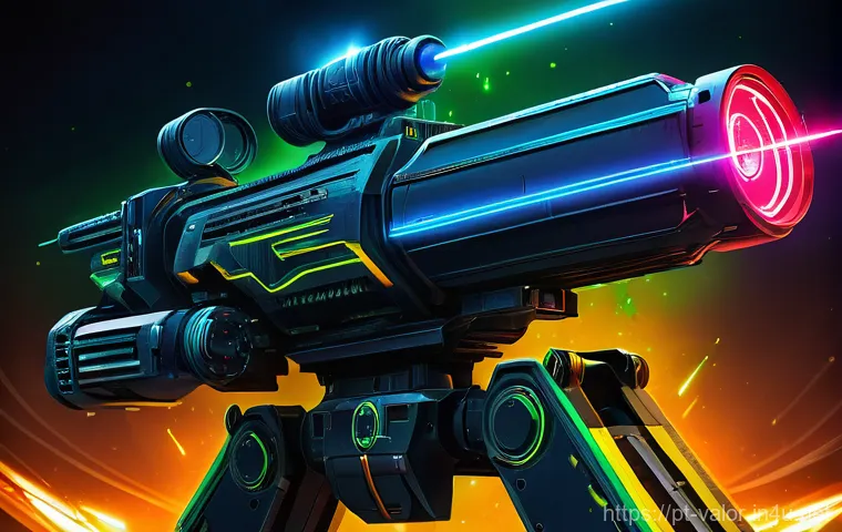 발로란트 스펙트럼 시리즈의 인기 요인 - **Prompt 2: Classic Spectrum - "Mini-rave in your pocket"** "A dynamic, action-shot of the Valor...