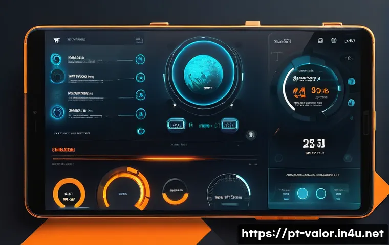발로란트 최고의 유저 경험 - A sleek and modern gaming interface design for a first-person shooter game, featuring a clean HUD wi...
