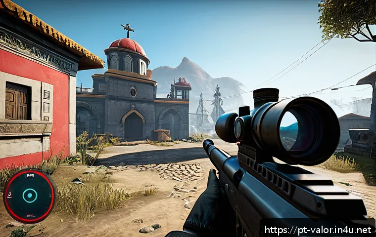 발로란트 미니맵 설정법 - A detailed gaming interface scene showcasing a customizable minimap in a competitive first-person sh...
