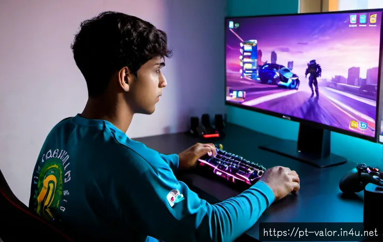 발로란트 신규 에이전트 정보 - Photorealistic young Brazilian esports player at a clean gaming desk in a São Paulo apartment, study...